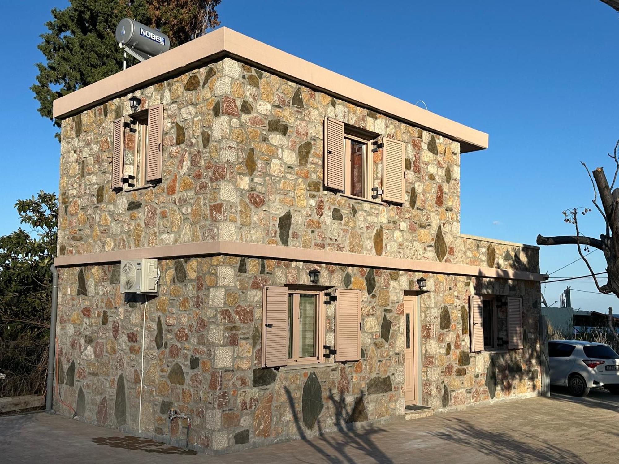Anemos Villa Stegna Archangelos  Bagian luar foto