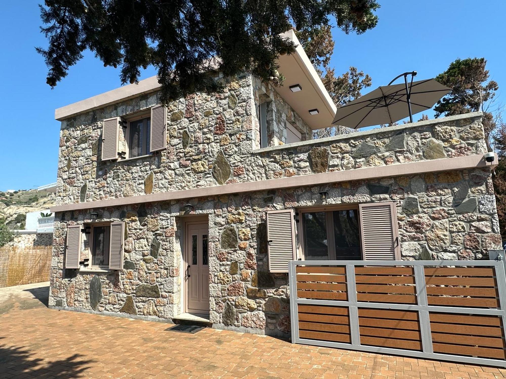Anemos Villa Stegna Archangelos  Bagian luar foto
